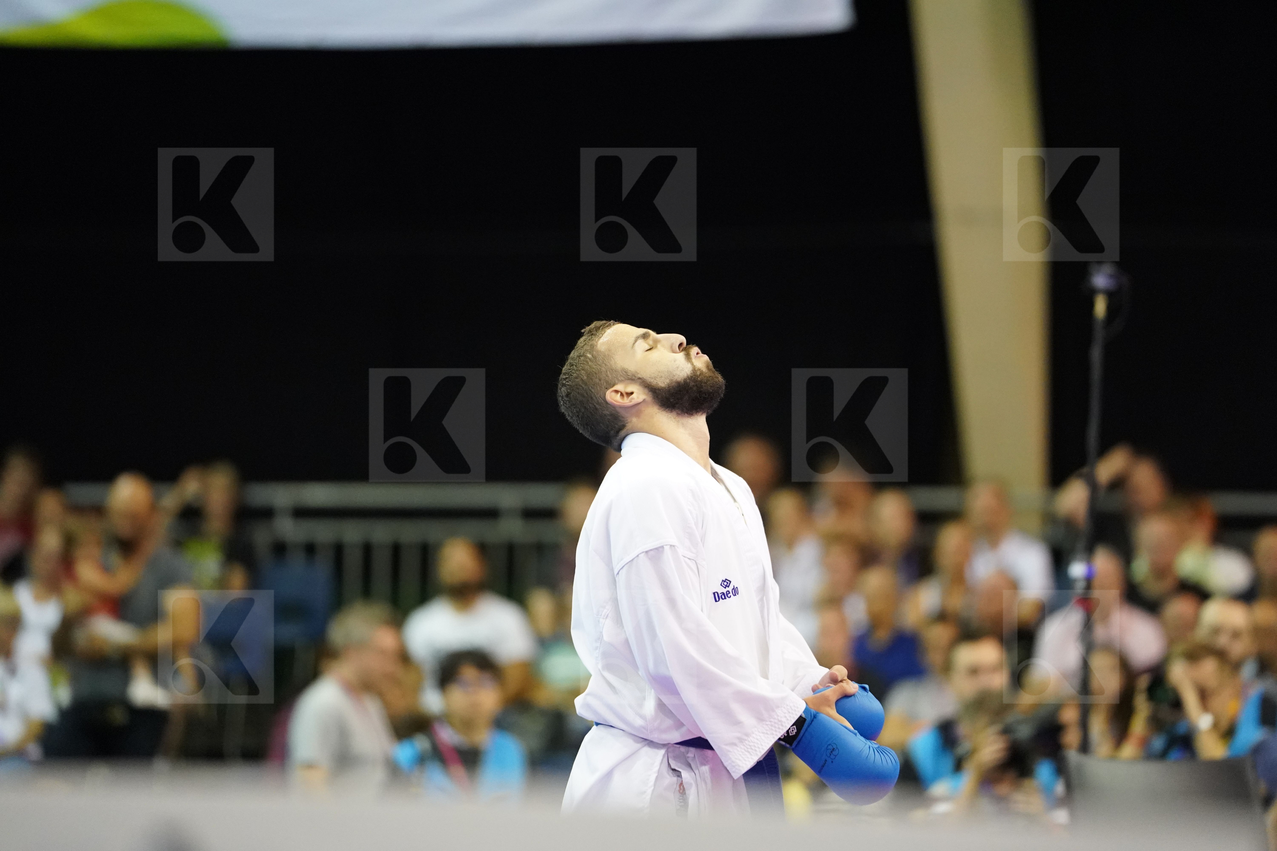 Brazil bronze match Gomez Garcia Matias Male Kumite -60kg Santos Brose Douglas Spain
